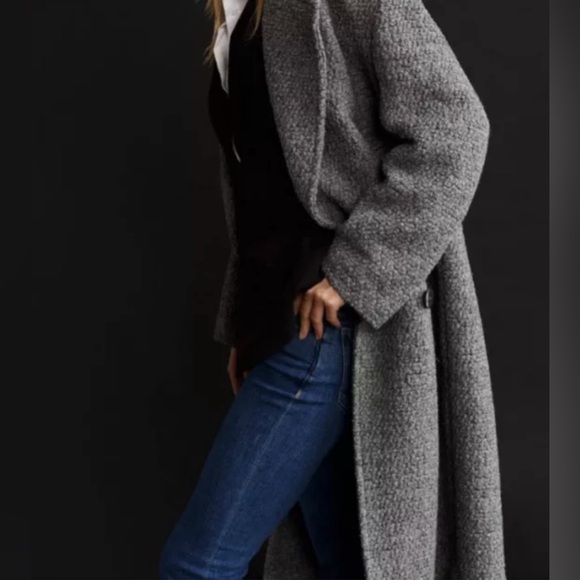 Mango Oversized Grey Coat - Picture 2 of 4